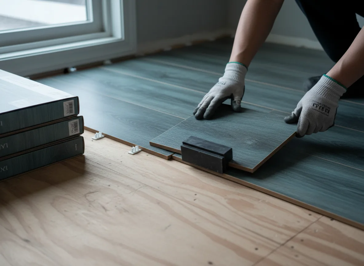 Luxury Vinyl Plank Installation company in Bartlett, KS